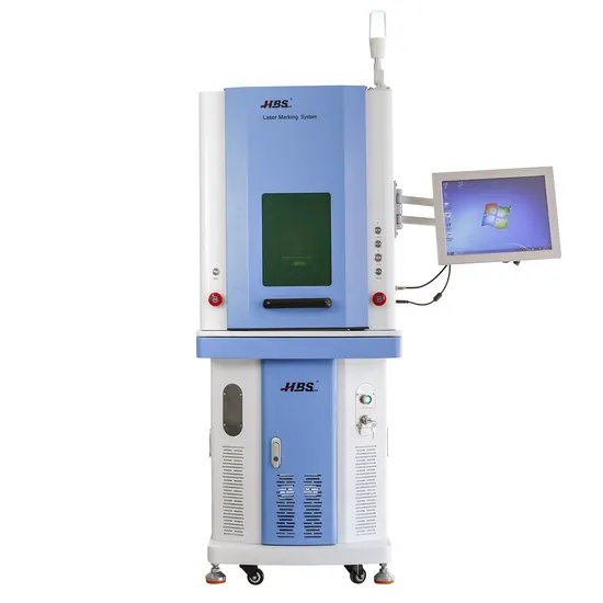 Machine de marquage laser à fibre Mopa couleur Hbs 20W