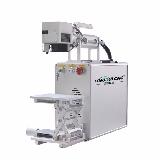 20W 30W 50W 60W 100W Machine de marquage laser à fibre Machine de marquage laser avec Raycus Max Jpt Mopa Source